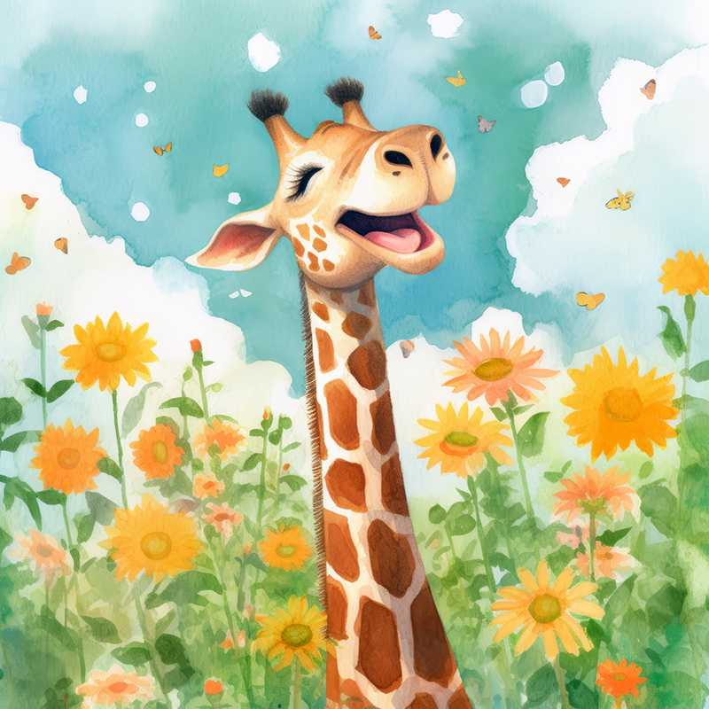 Giraffe Art