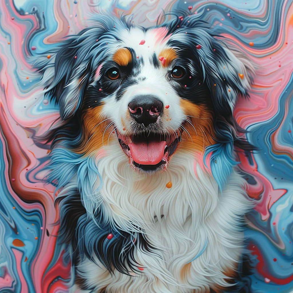 Bernese Mountain Dog Poster