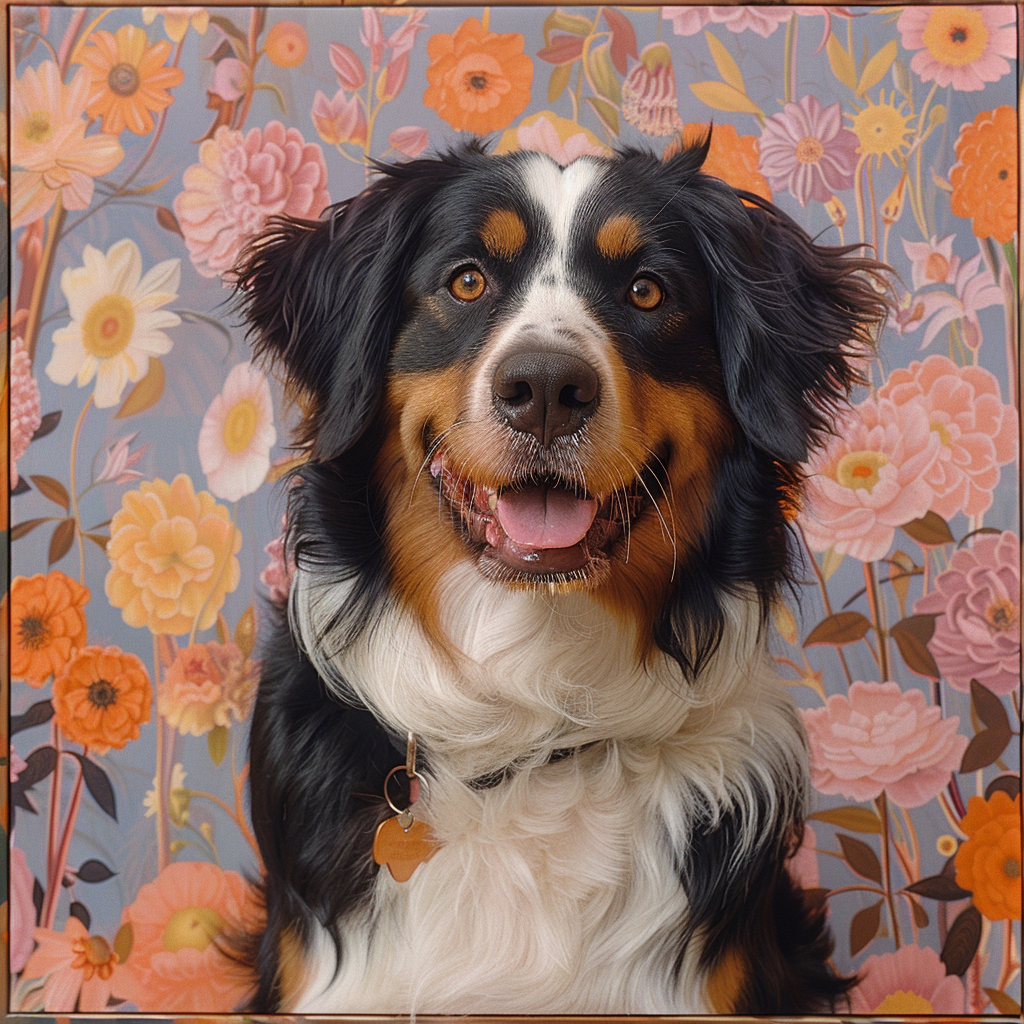 Bernese Mountain Dog Poster