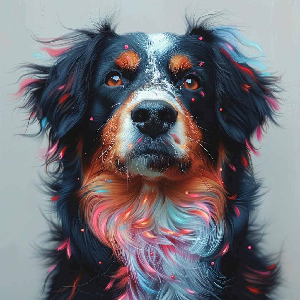 Bernese Mountain Dog Poster