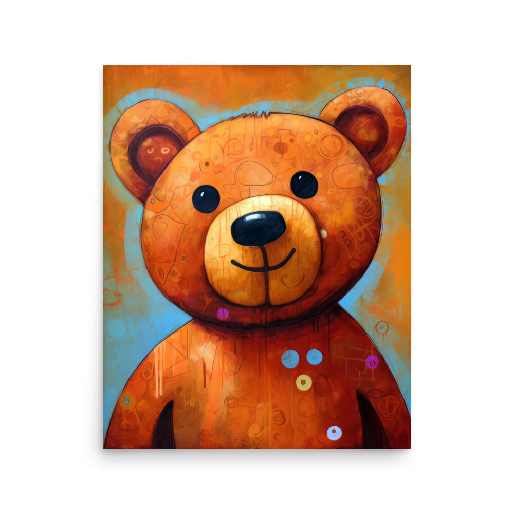 Bear Art for Child's Room