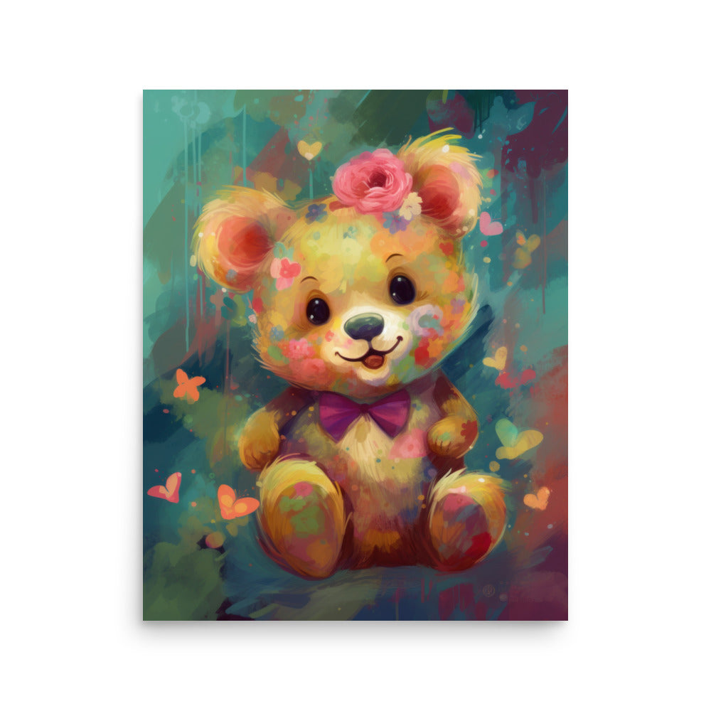 Bear Art for Child's Room