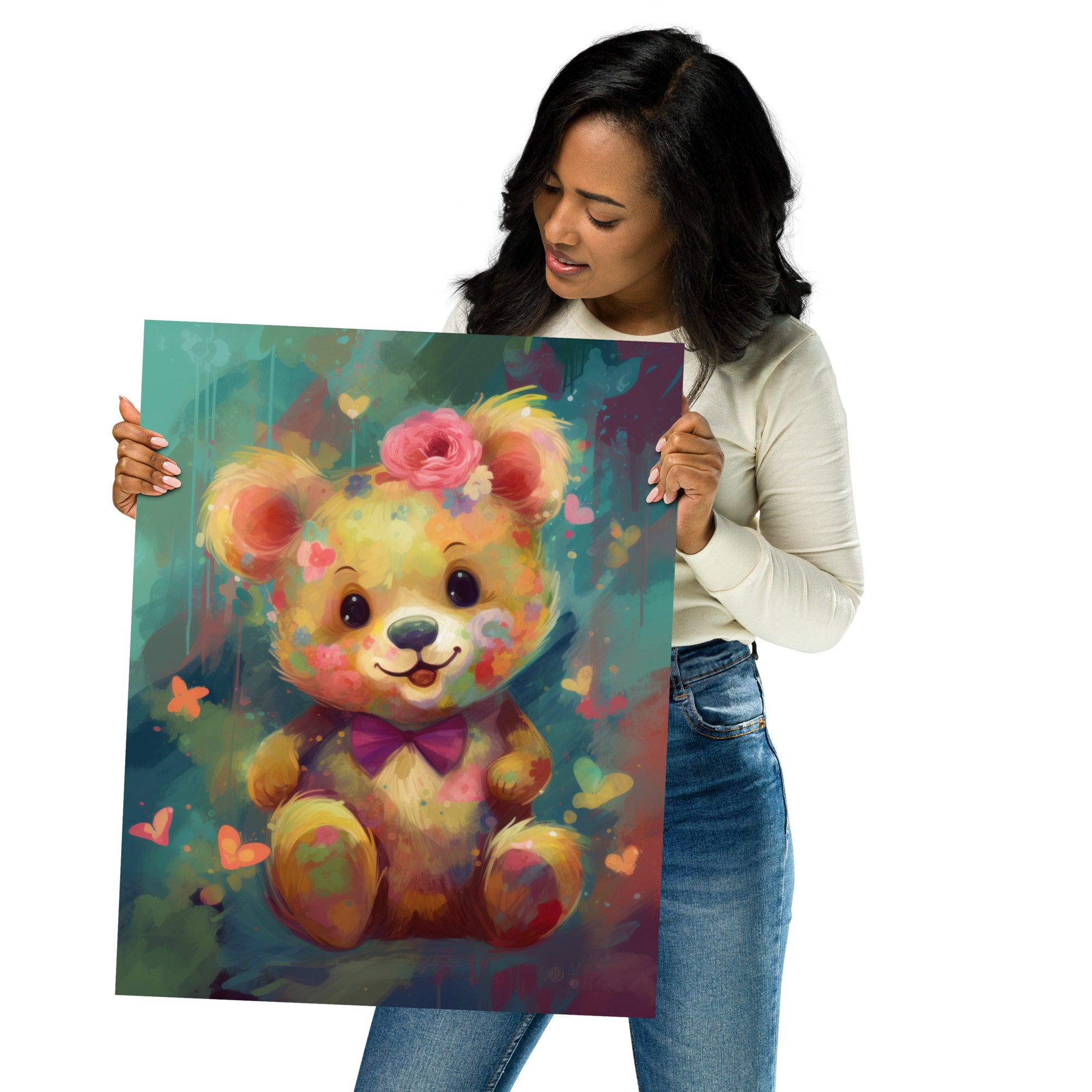 Bear Art for Child's Room