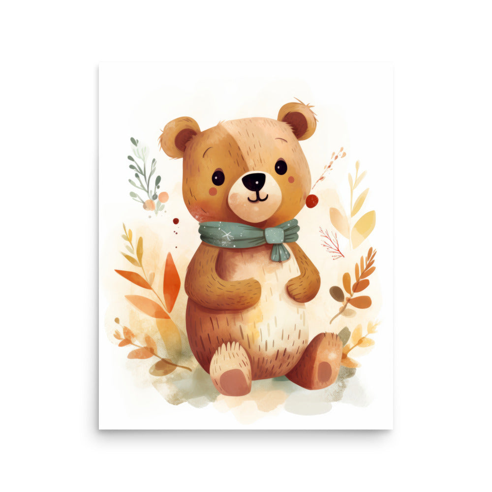 Bear Art for Child's Room