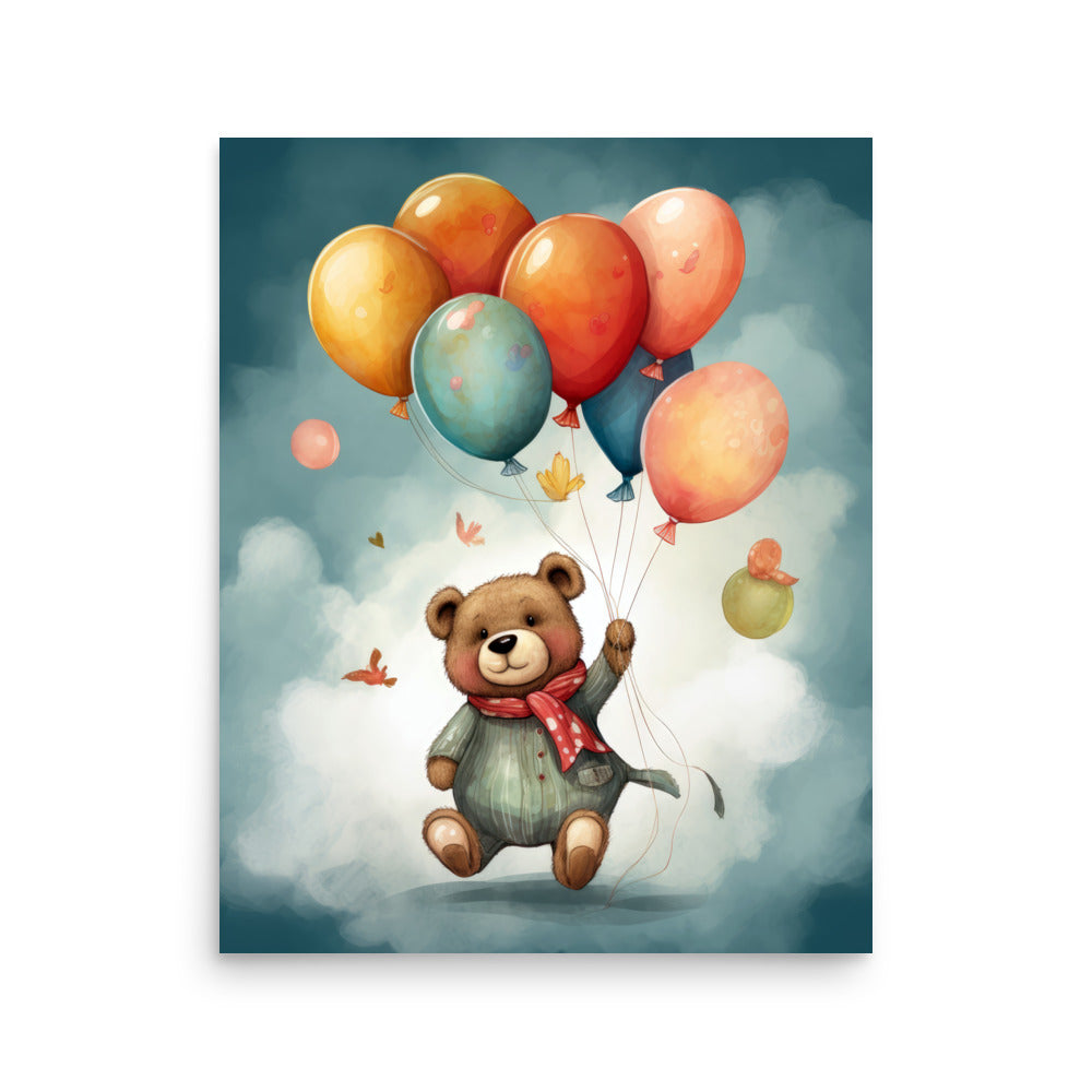 Bear Art for Child's Room