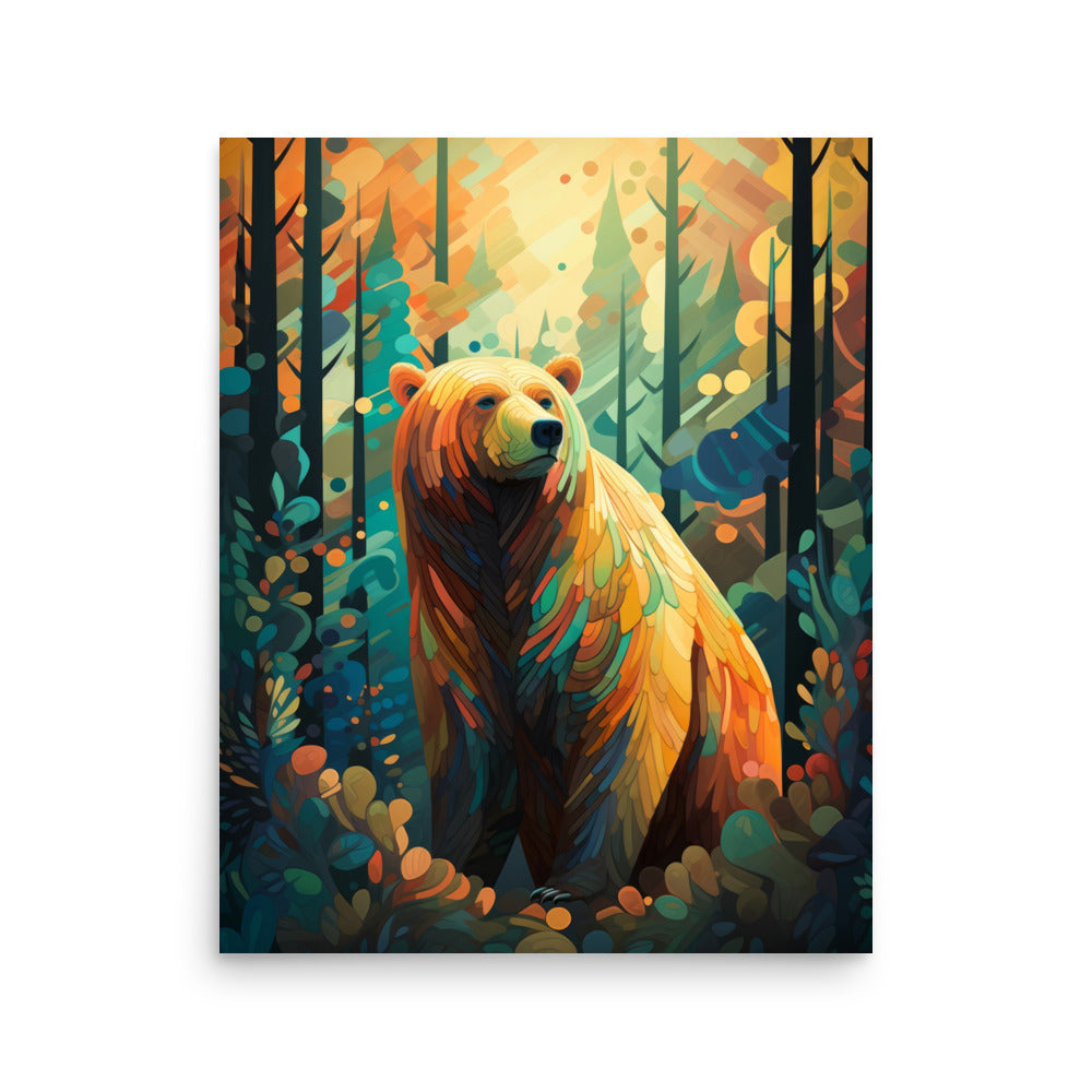 Bear Art for Kid’s Rooms