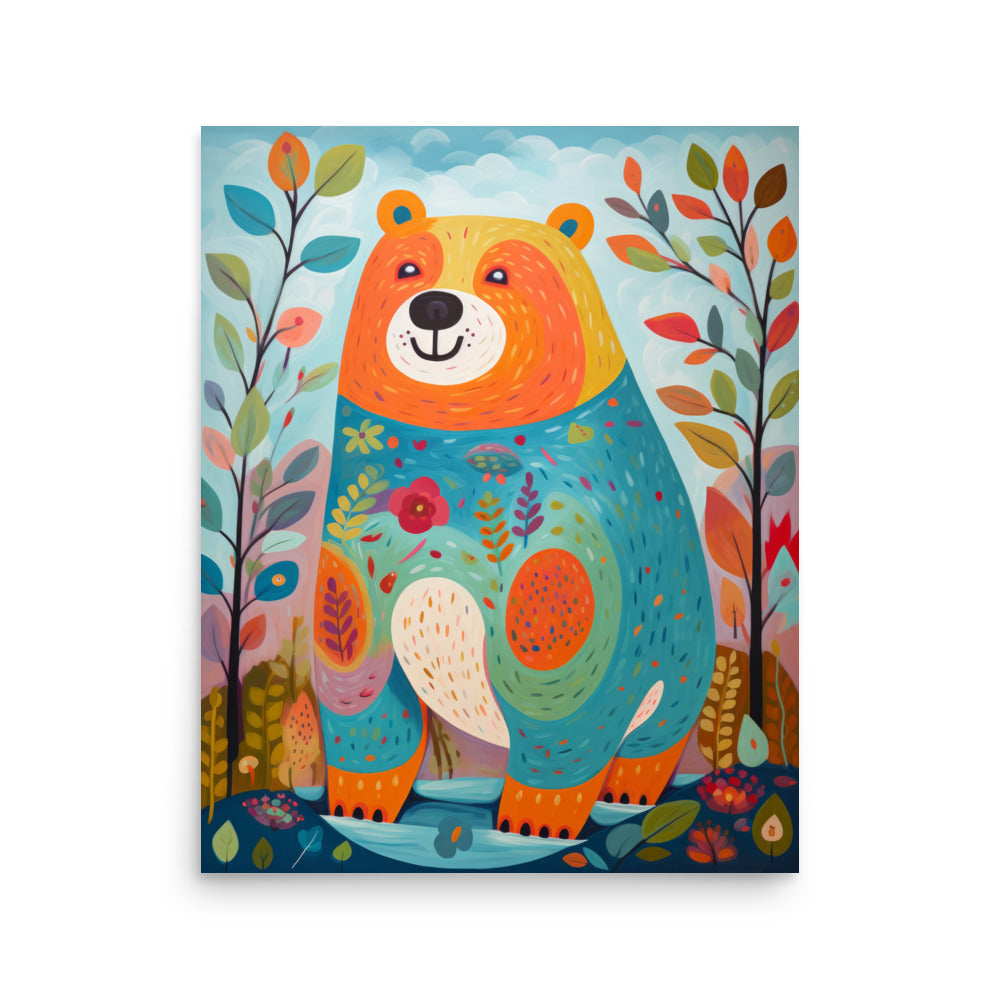 Bear Art for Kid’s Rooms