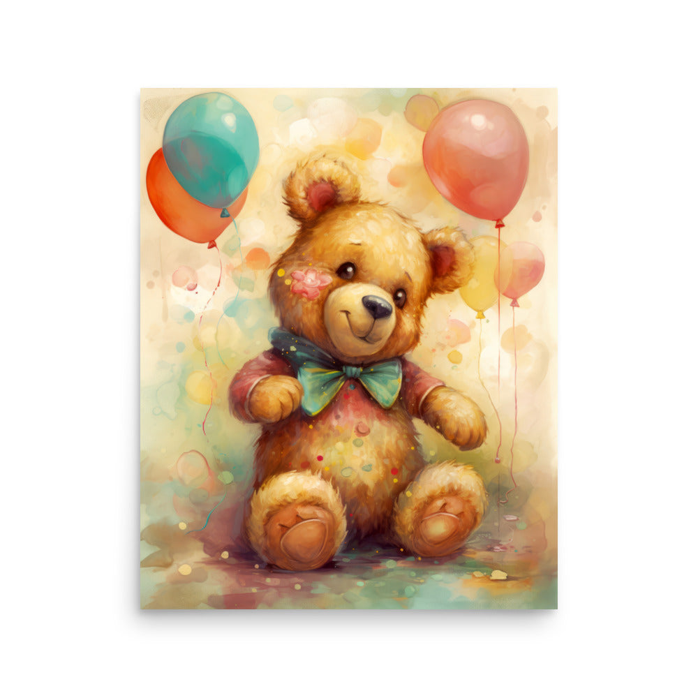 Bear Art for Kid’s Rooms