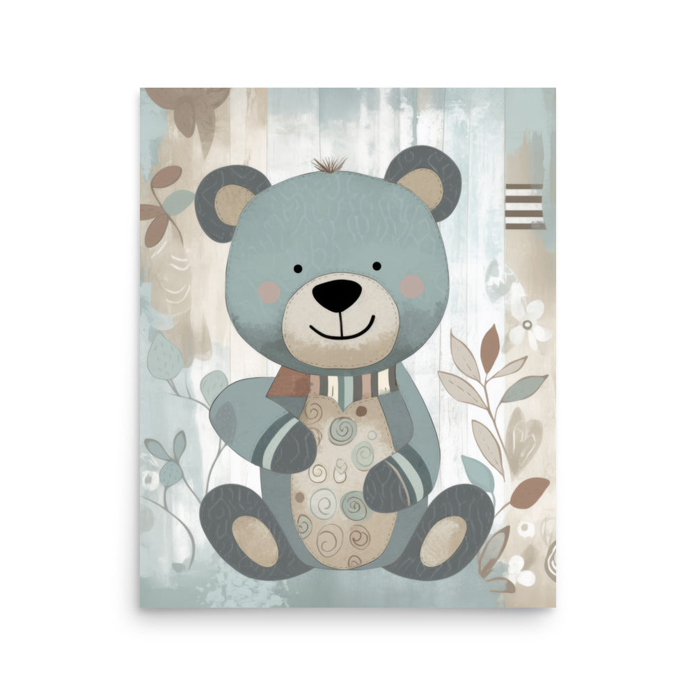 Bear Art for Kid’s Rooms