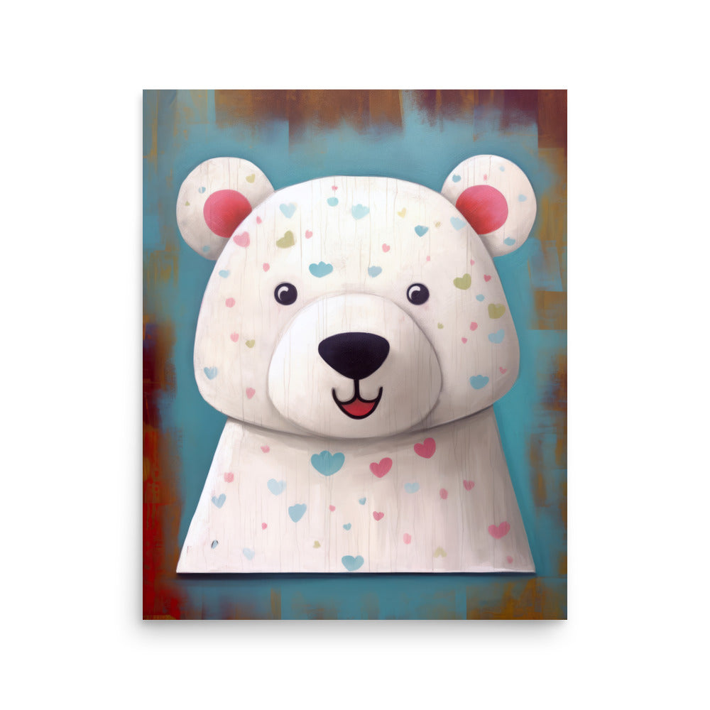 Bear Art for Kid’s Rooms