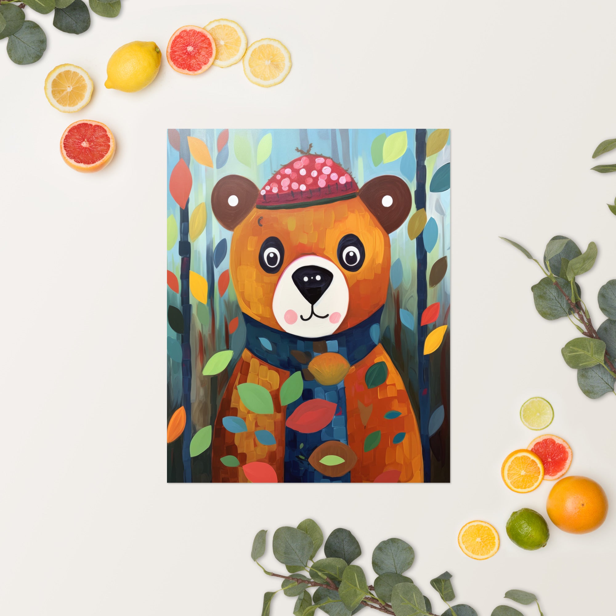 Bear Art for Child's Room