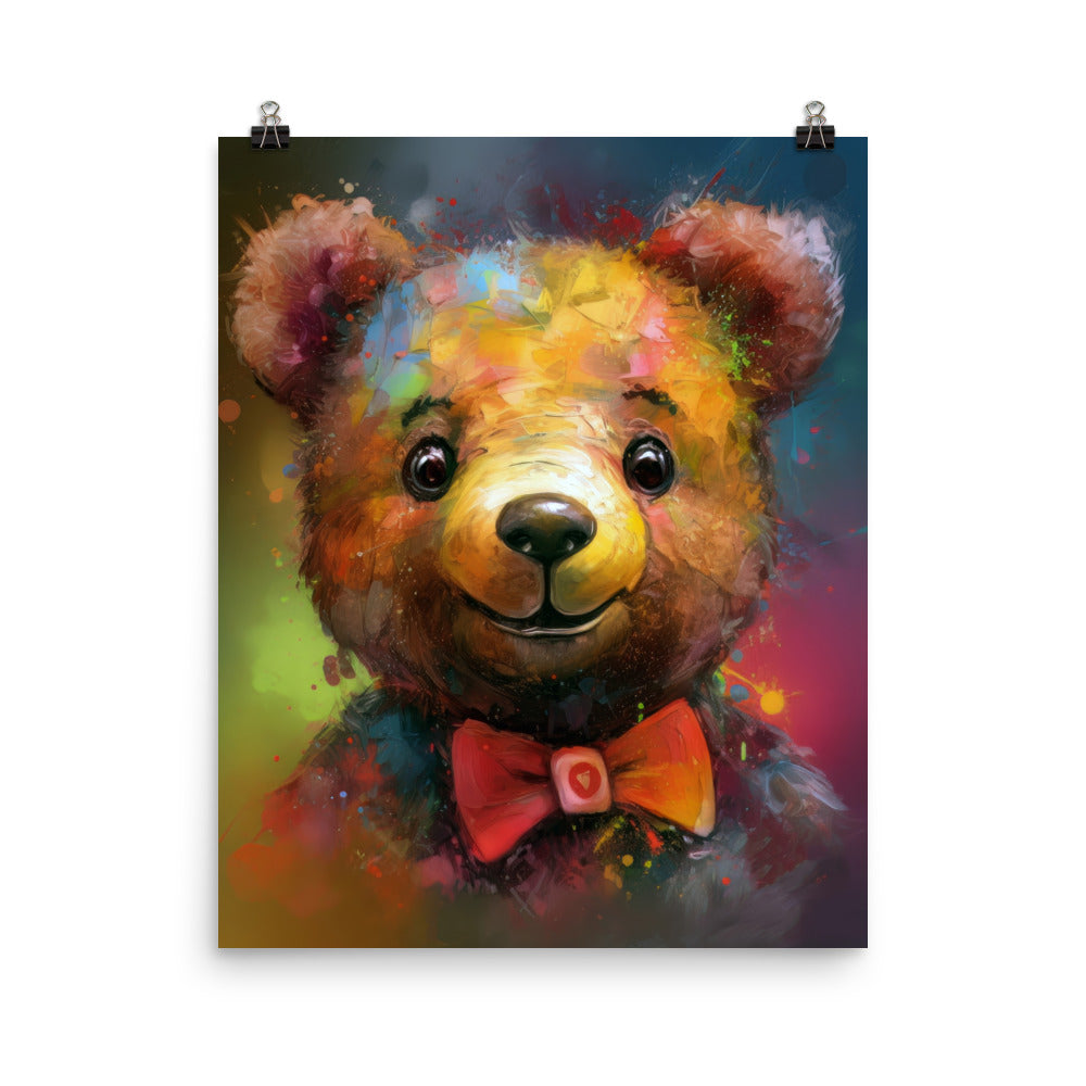 Bear Art for Child's Room