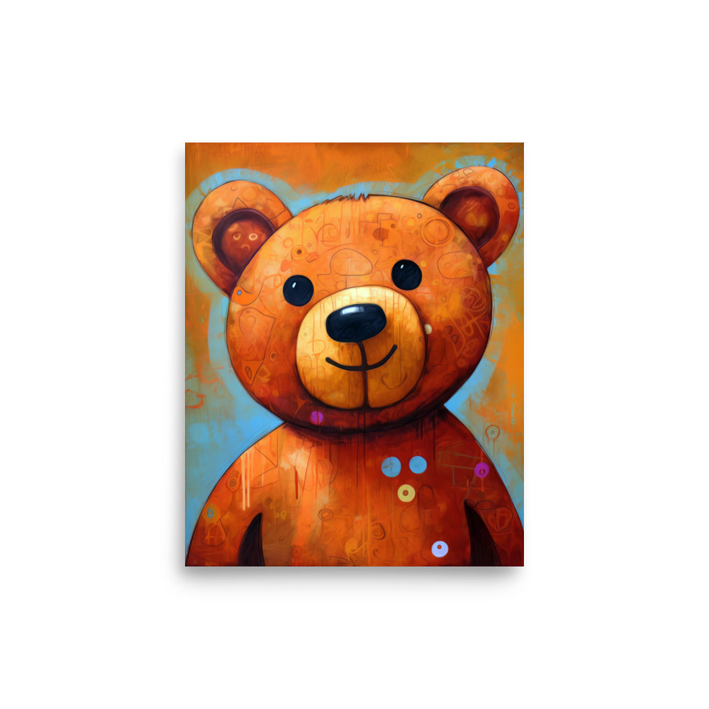 Bear Art for Child's Room