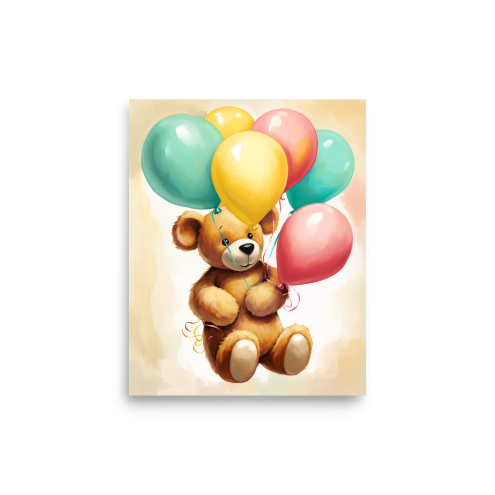 Bear Art for Child's Room