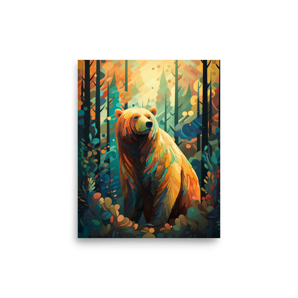 Bear Art for Kid’s Rooms