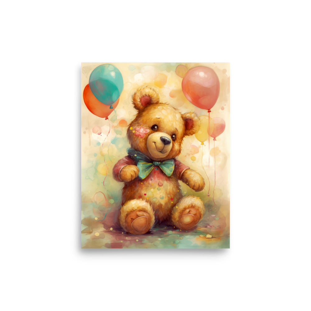 Bear Art for Kid’s Rooms