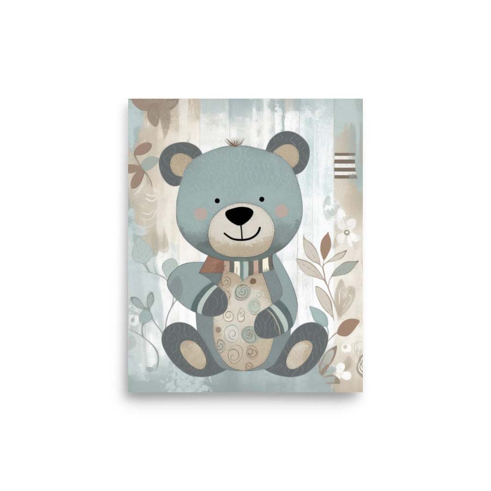 Bear Art for Kid’s Rooms