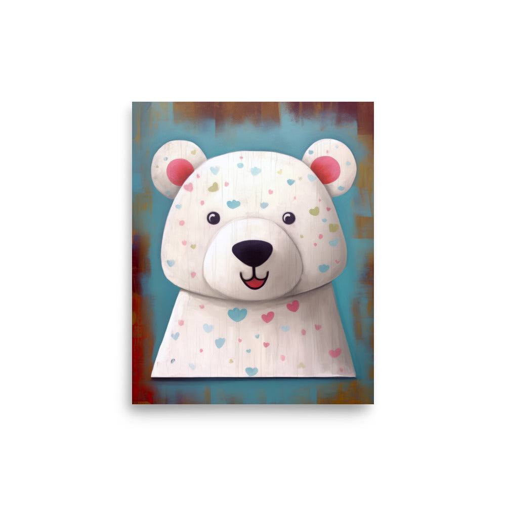 Bear Art for Kid’s Rooms