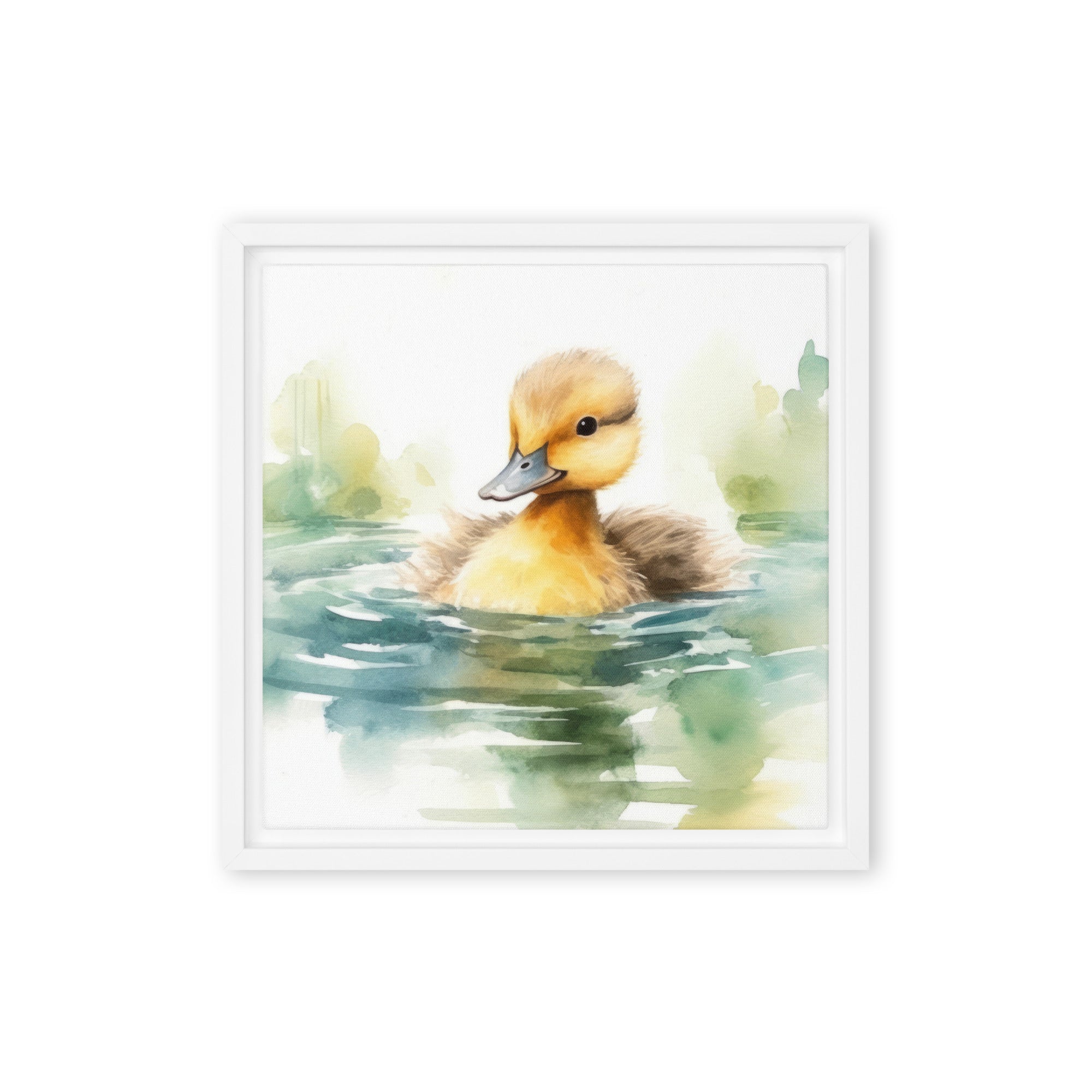 Duck Art Framed canvas