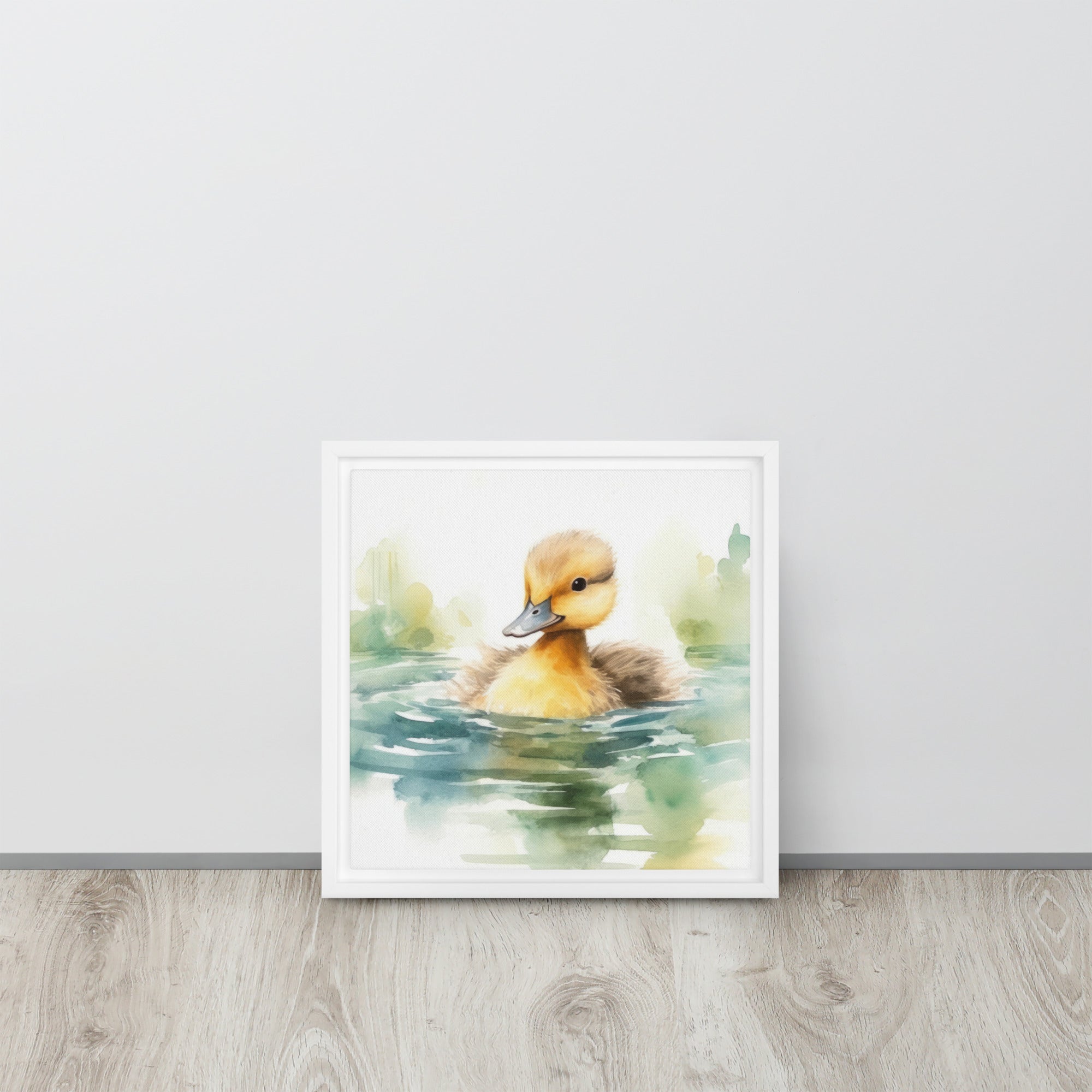 Duck Art Framed canvas