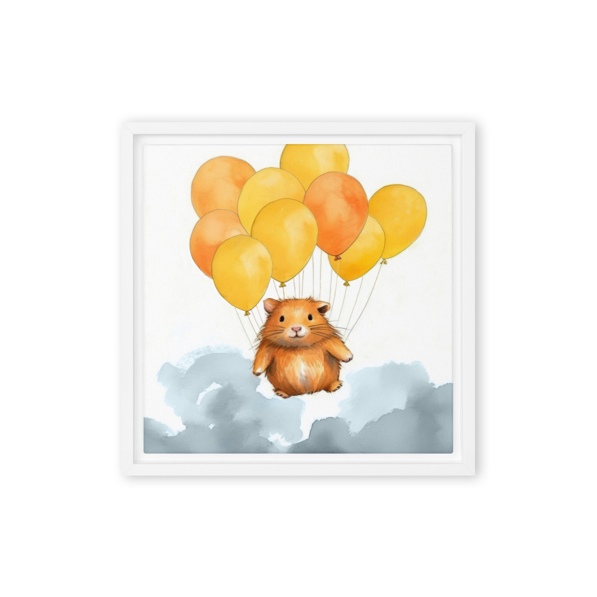 Guinea Pig Floating Balloon Art