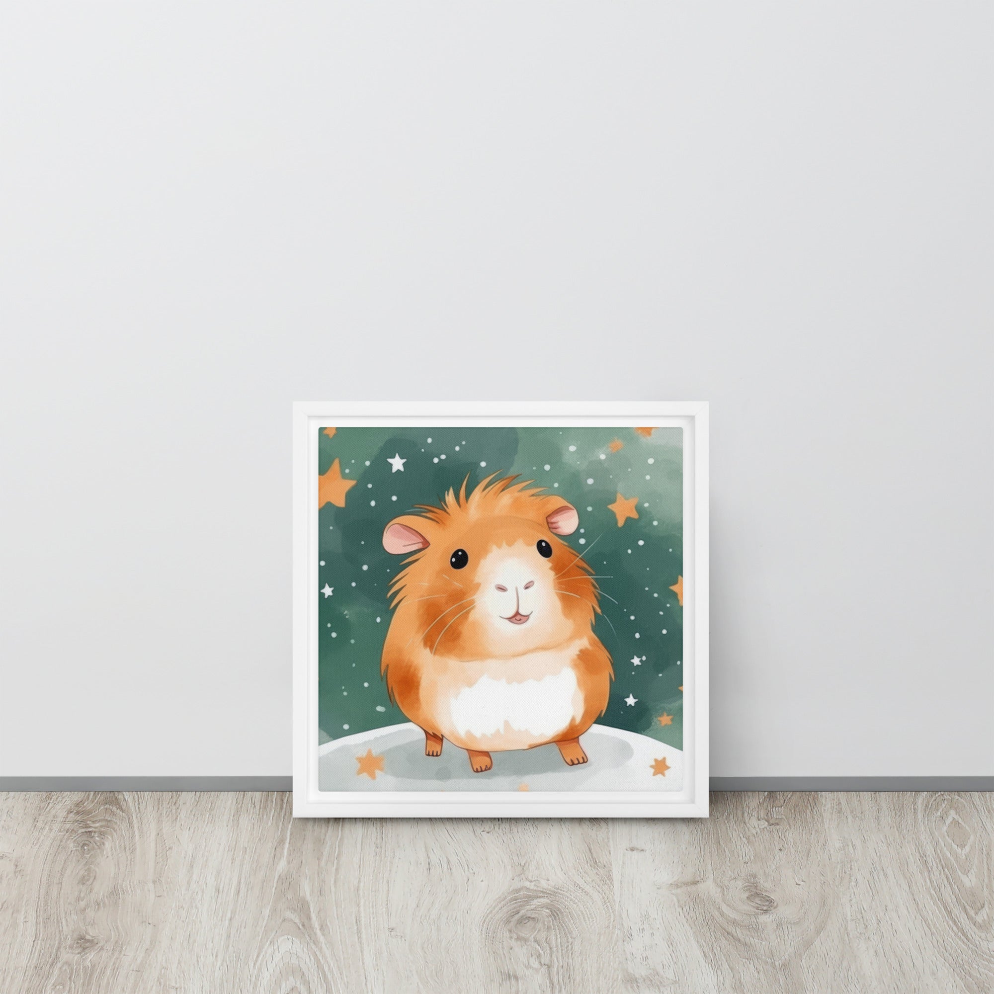 Guinea Pig Stars Art Print