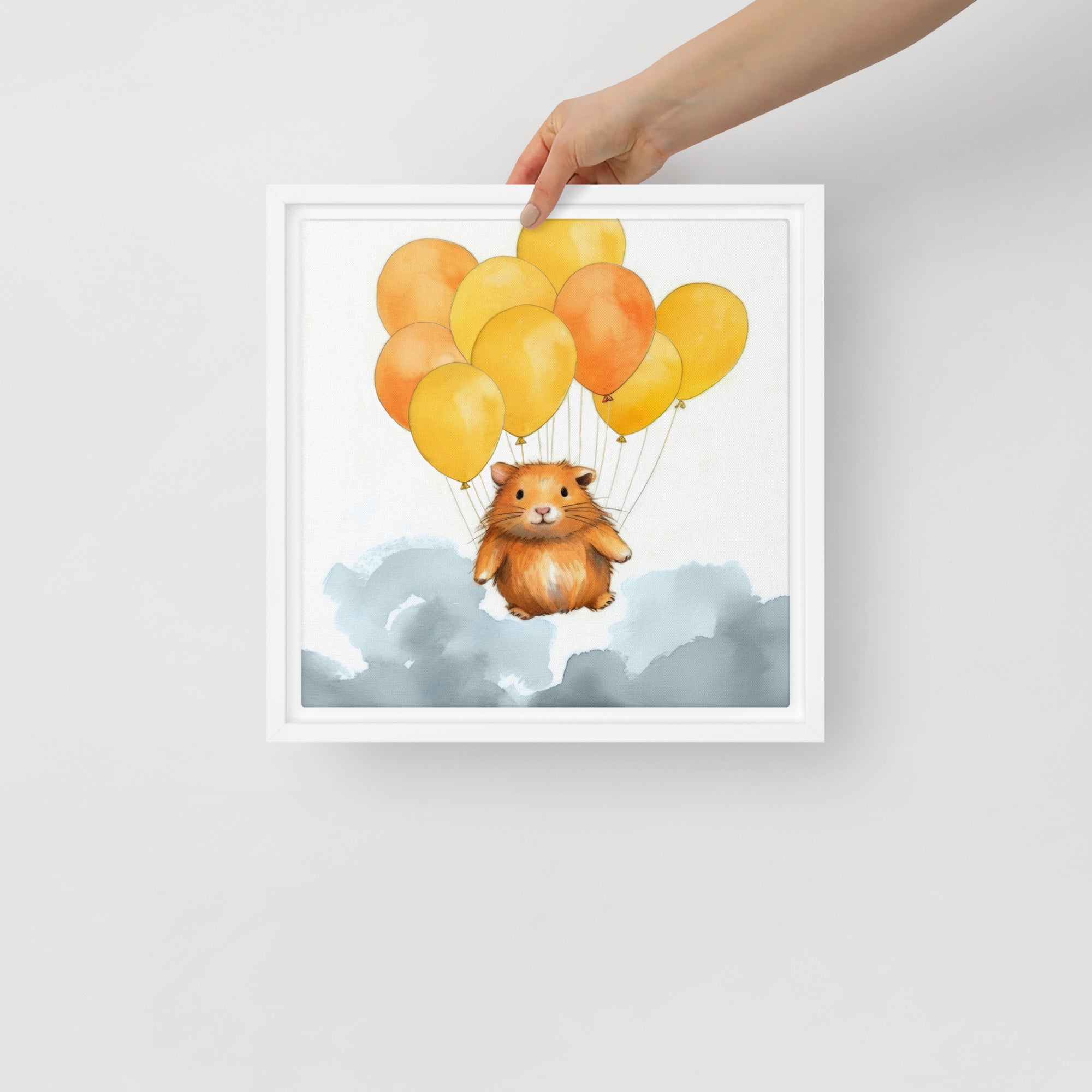 Guinea Pig Floating Balloon Art