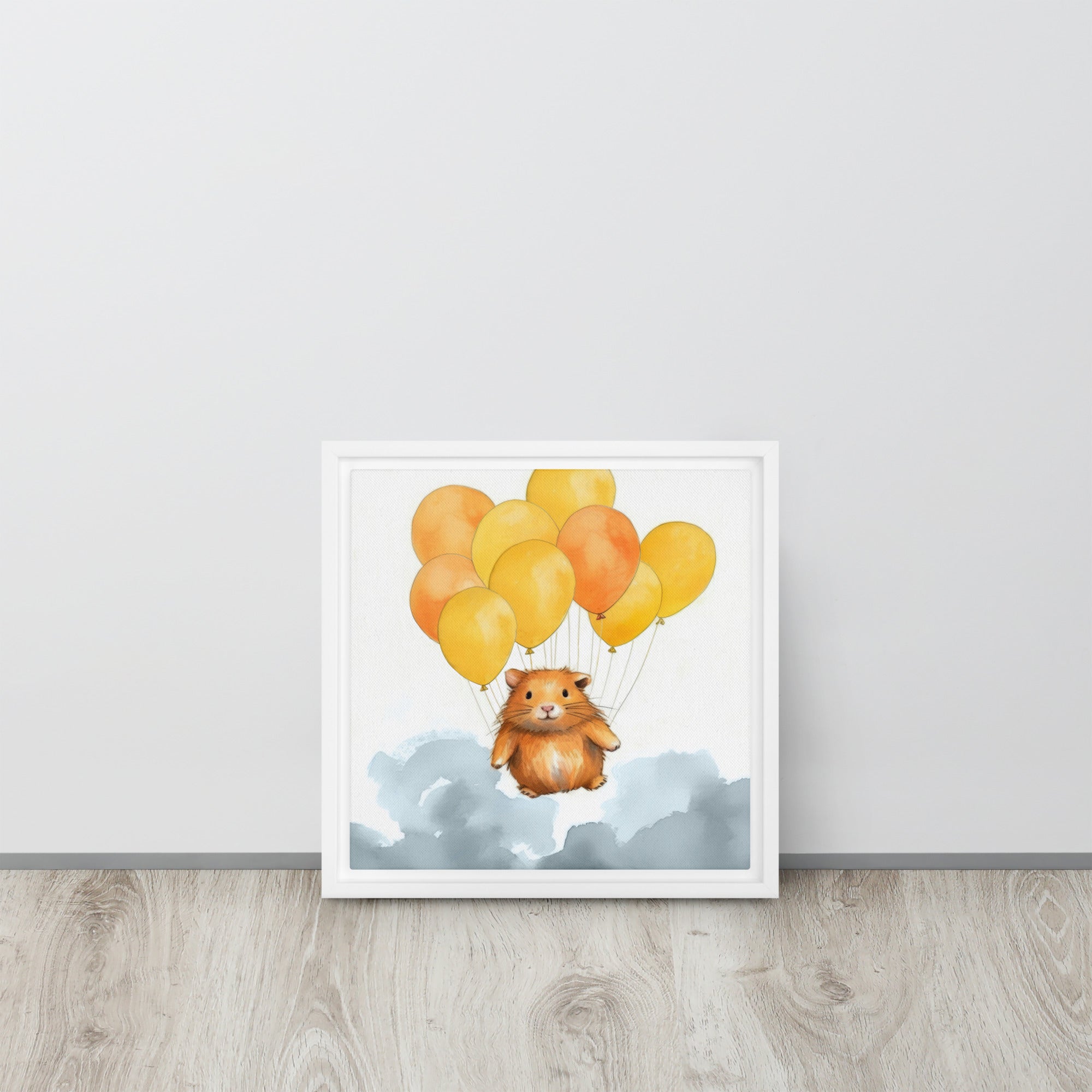 Guinea Pig Floating Balloon Art