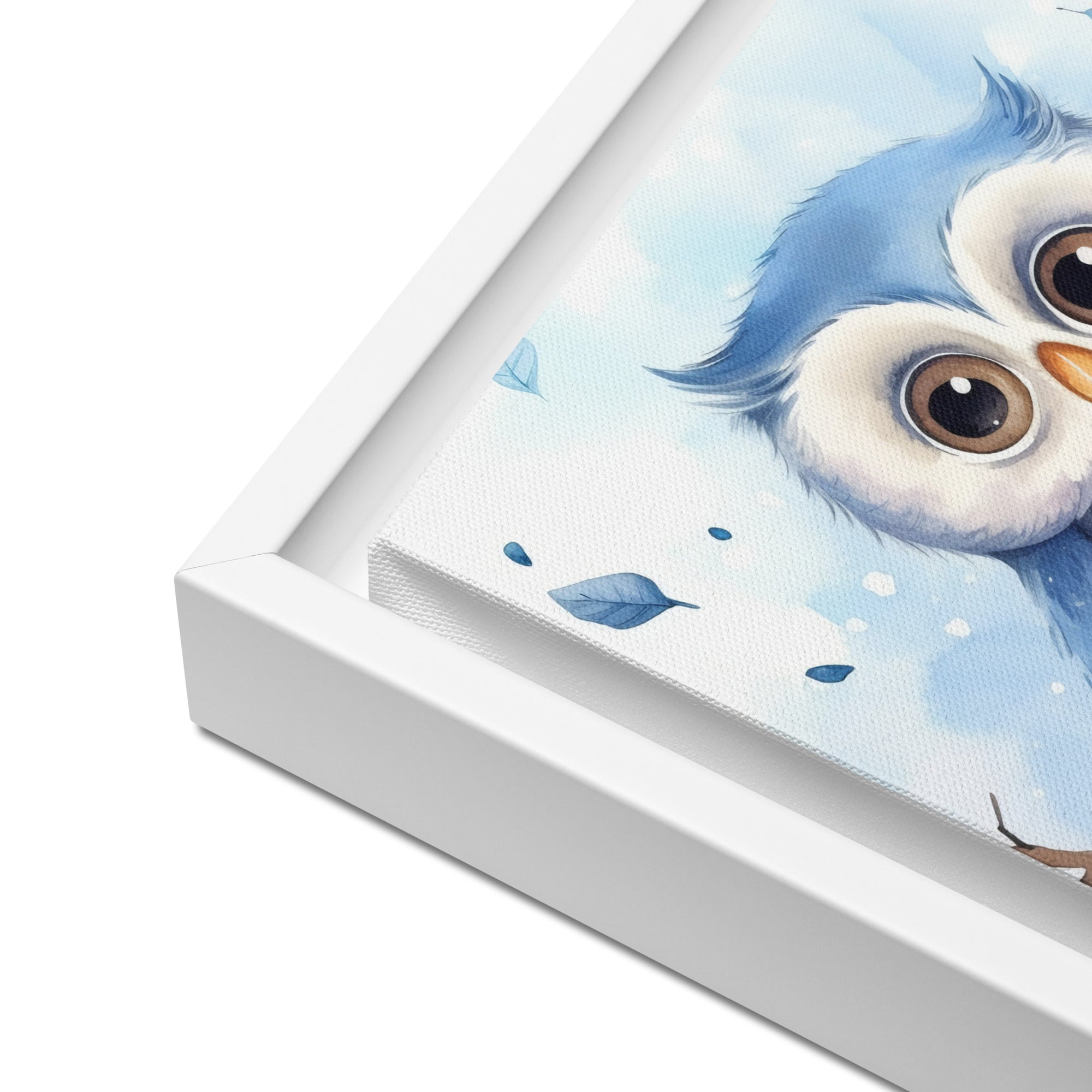 Owl Art Framed canvas